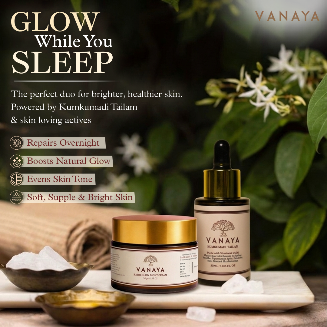 Kumkumadi Oil & Ratri Glow Combo
